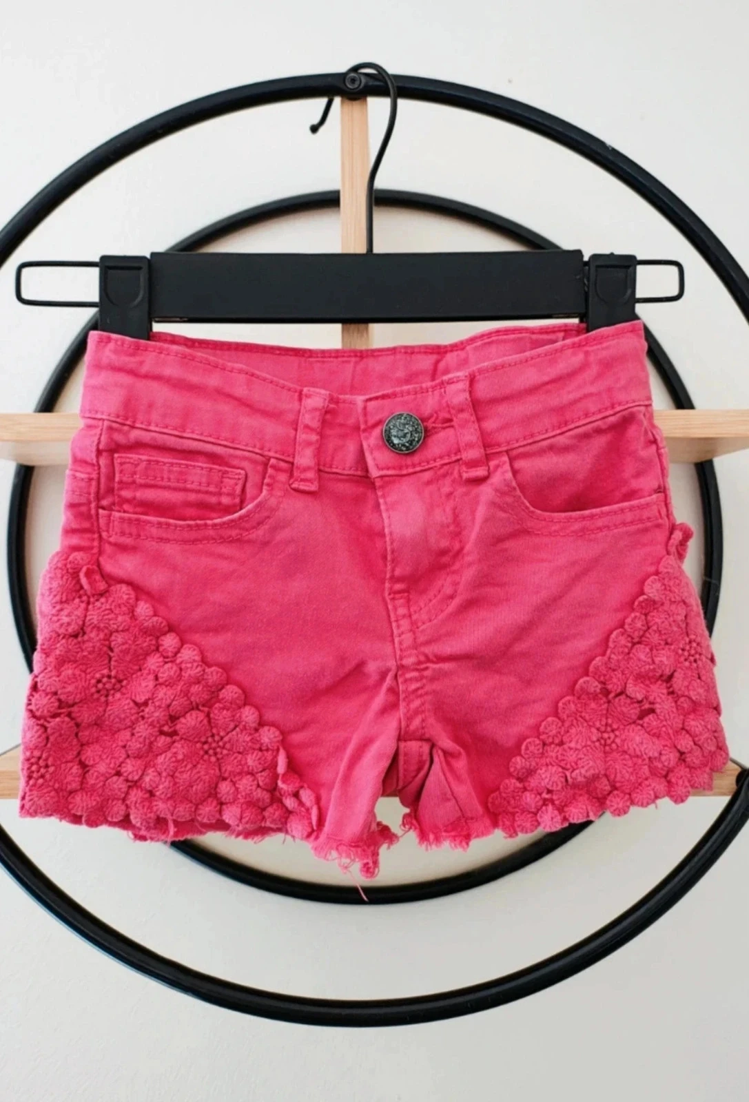 3 4 ans short effet dentelle 3 pommes